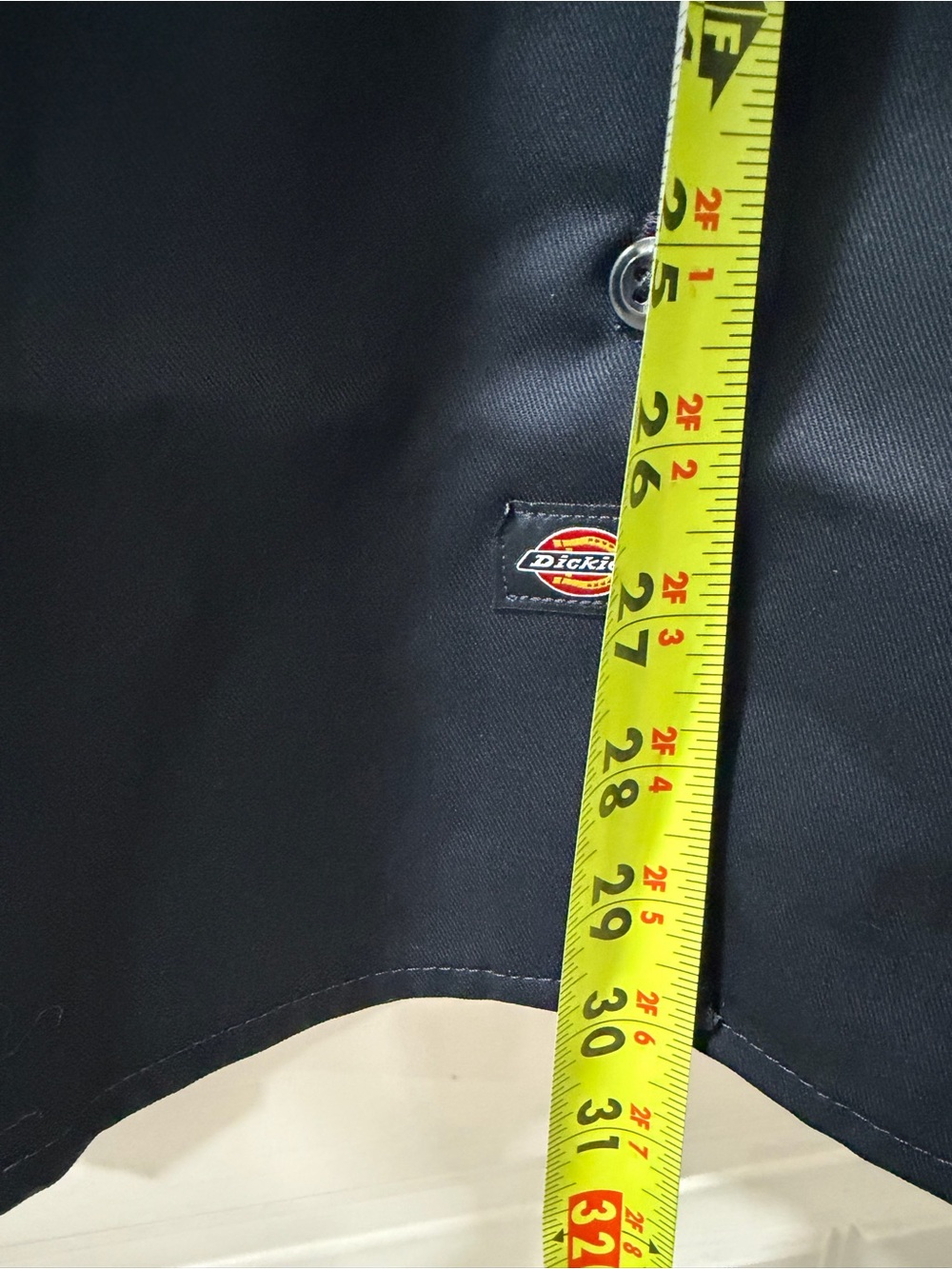 NWT Dickies 2X Navy Short-Sleeve Button-Up 574 Work Shirt - Picture 2 of 7